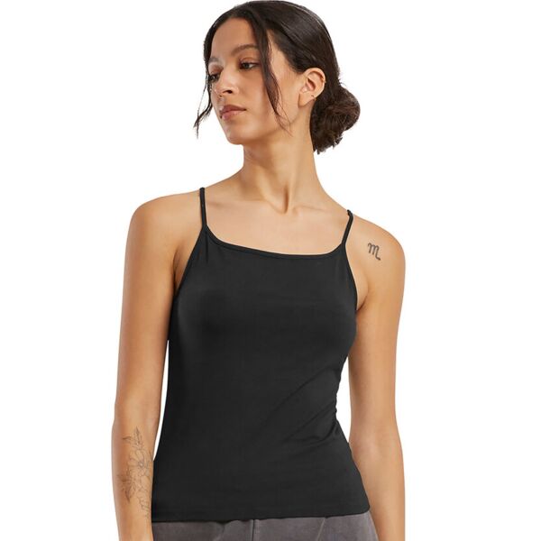 Women’s stretch Jersey short slim top Thumbnail