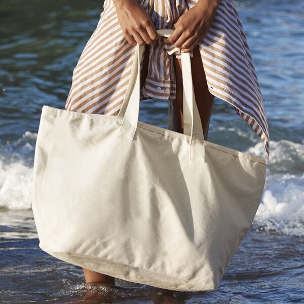 Oversized heavy duty canvas tote bag Thumbnail