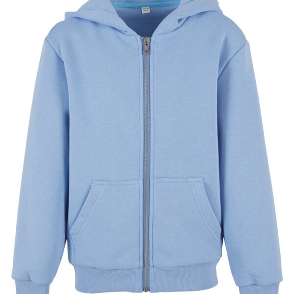 Kids fluffy zip hoodie Thumbnail