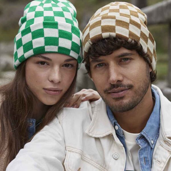Beechfield Checkerboard Beanie Thumbnail