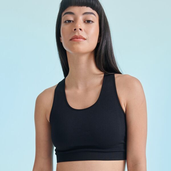 Women's workout cropped top Thumbnail